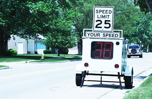 Mobile Speed Display Trailer