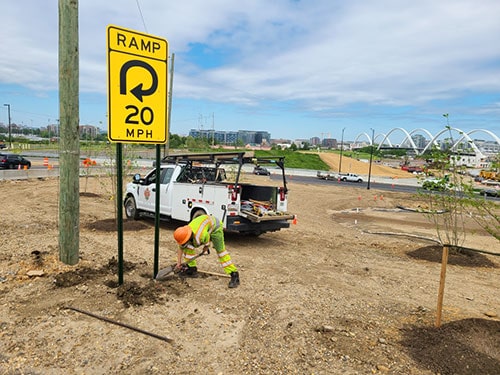 Sign Installation