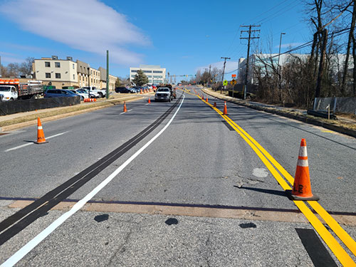 Temporary and Permanent Pavement Markings